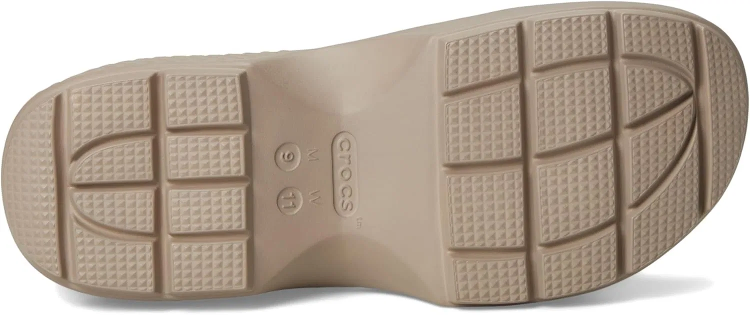 Сандалии Crocs Unisex Stomp Fisherman на каблуке, Almond Tint — фото 3
