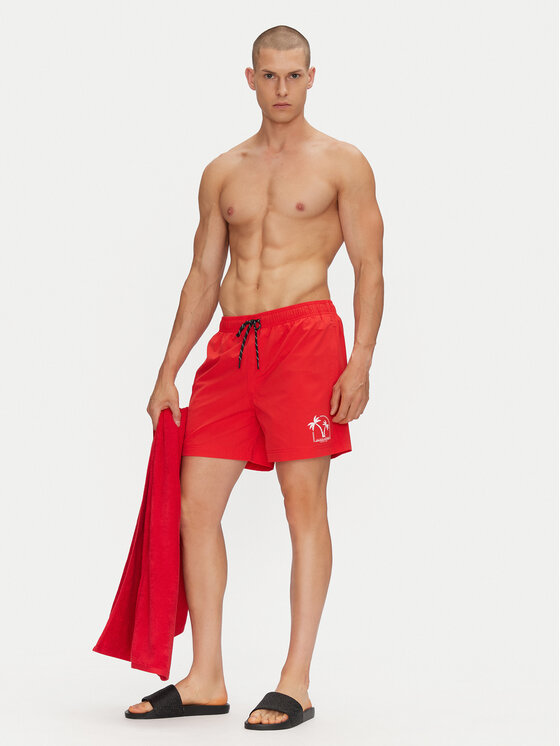 

Плавки-Шорты обычного кроя Maui 12278729 Jack&Jones, красный
