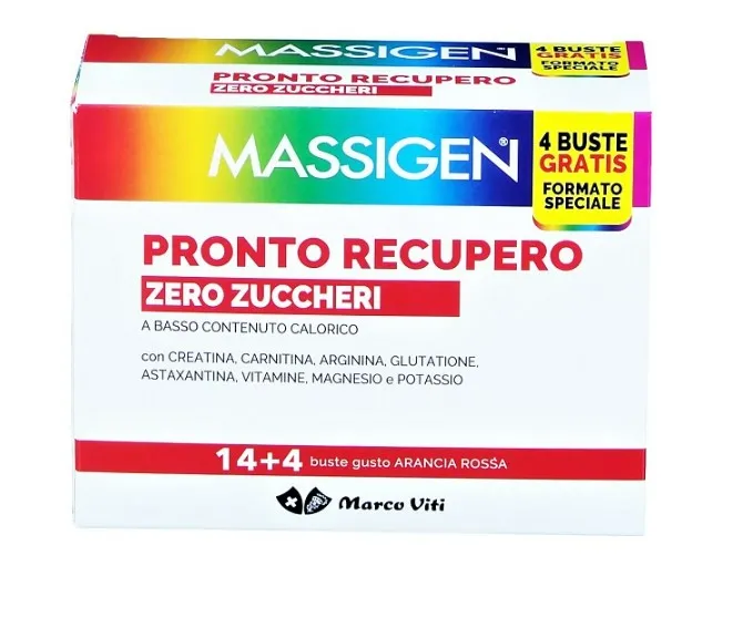 

Massigen Pronto Recovery Zero Sugar 14 пакетиков + 4 пакетика без сахара