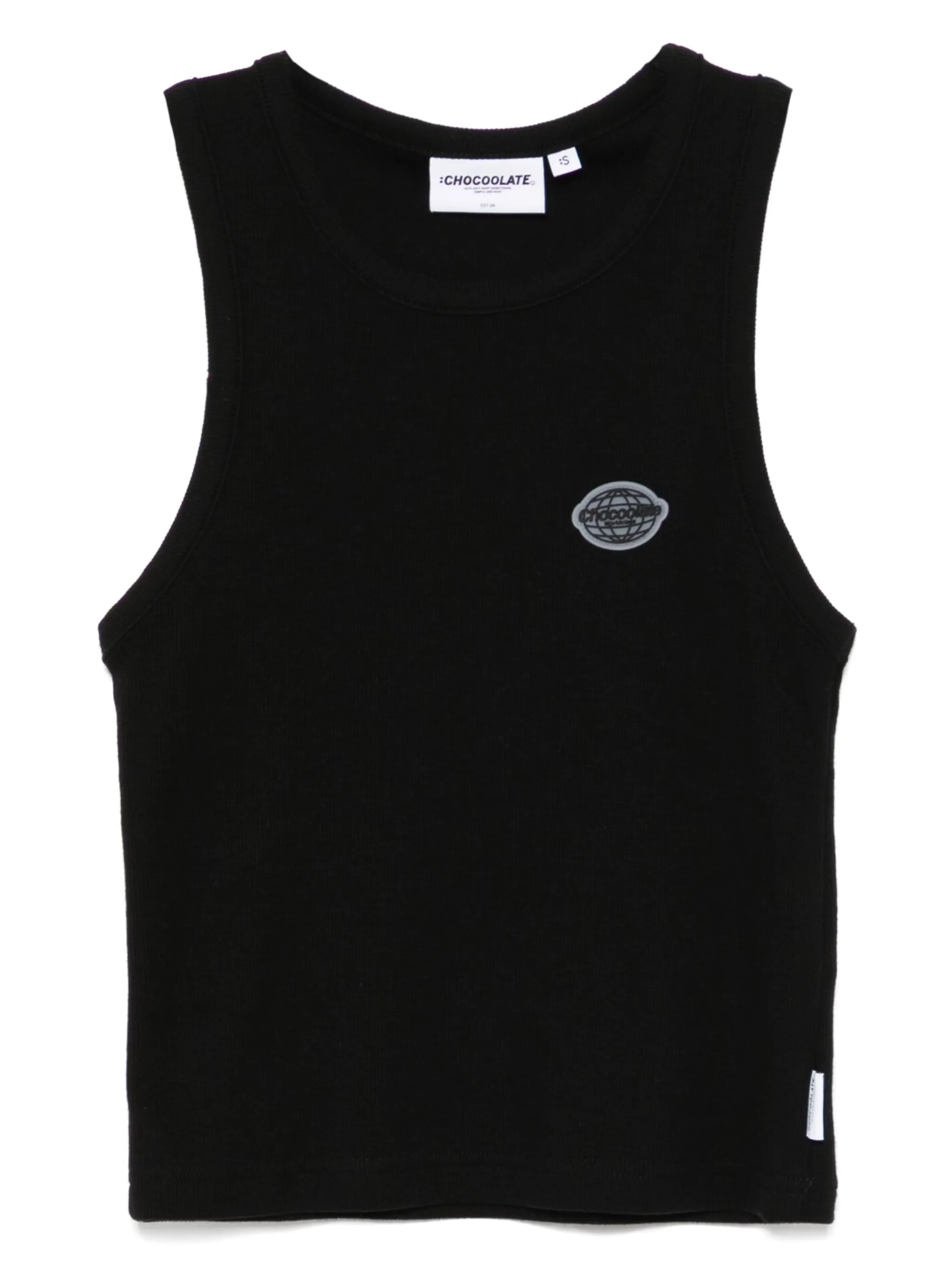 

Топ в рубчик Chocoolate, черный