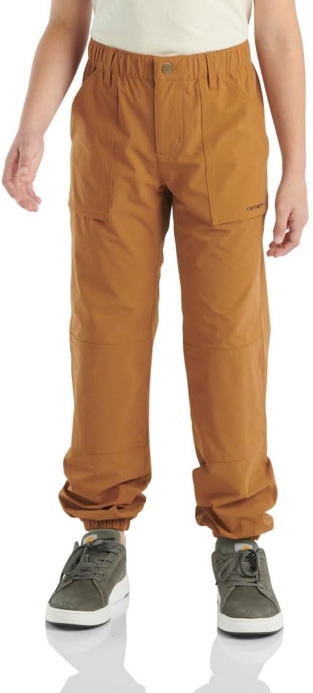 

Детские спортивные брюки Carhartt CK8443 Rugged Flex Loose Fit Utility Jogger - для мальчиков, Carhartt Brown