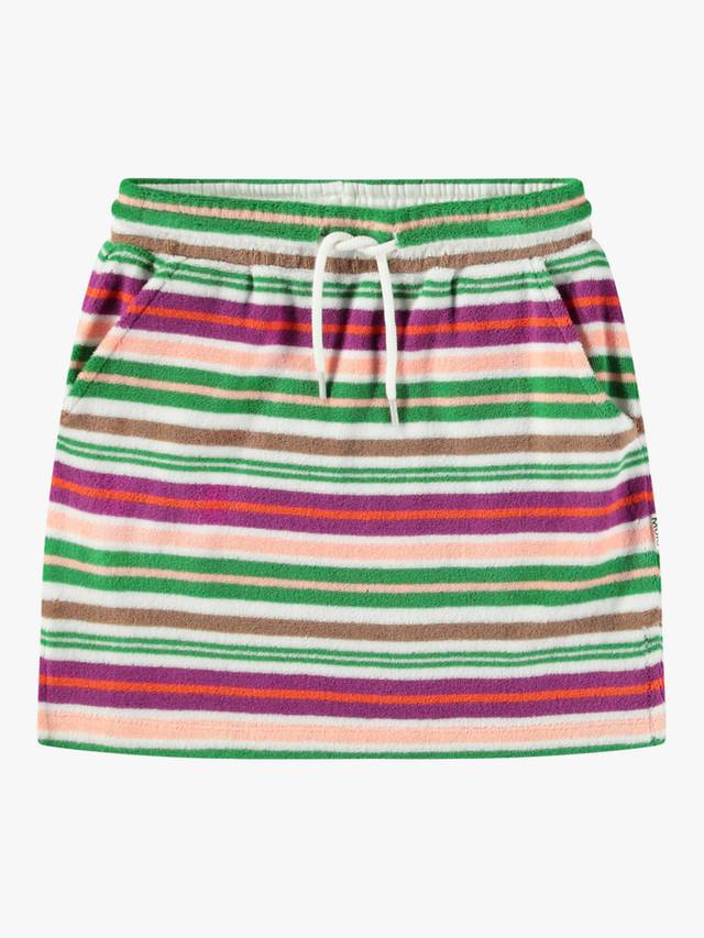 

Детская полосатая юбка из хлопкового велюра Bethany Molo, Stripe