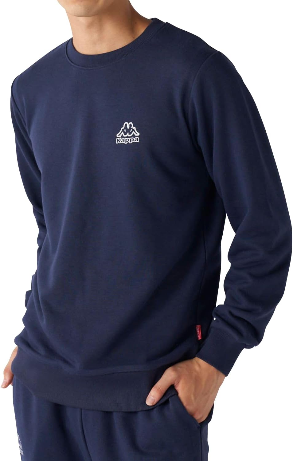 

Мужская толстовка Kappa 245362 с логотипом One-Point, темно-синий