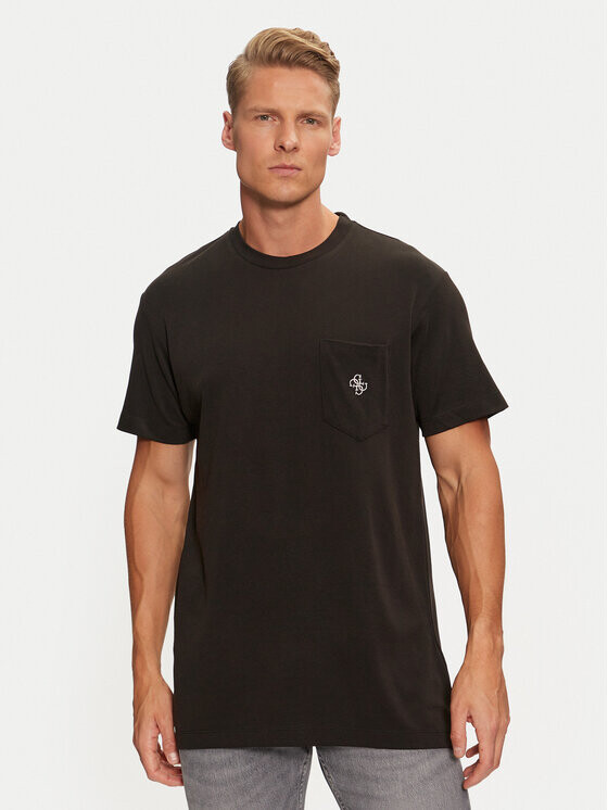 

Футболка стандартного кроя Guess, черный