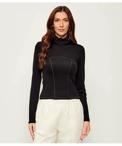 

Величественная блузка Slim fit Pinko, черный