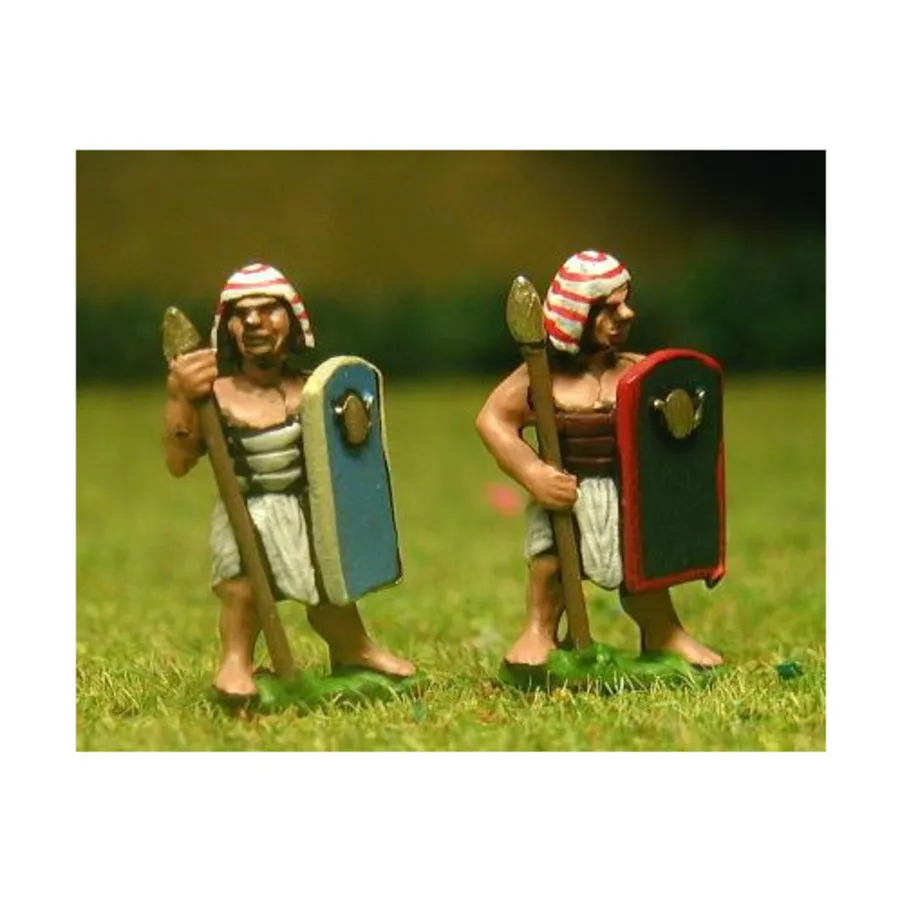 

Позднее Новое Королевство — Тяжелые копейщики, Ancient Miniatures - New Kingdom Egyptian (15mm)