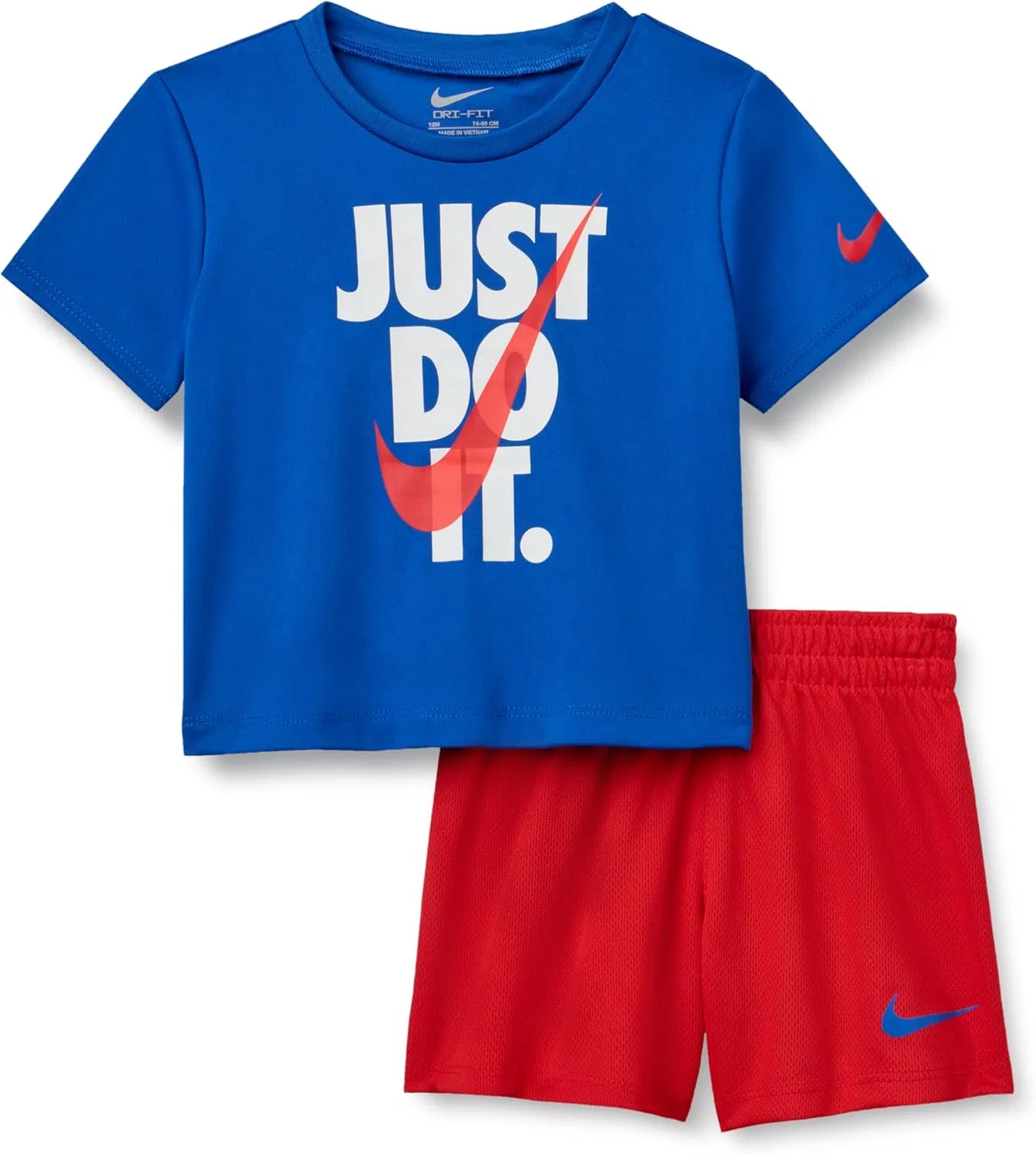 Детский спортивный костюм Dri-FIT Just Do It, Nike, 2 предмета, University Red/Black