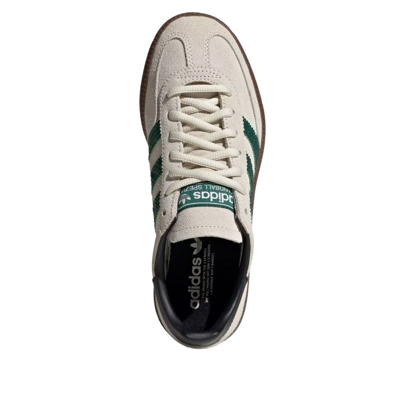 (GS) Adidas Handball Spezial 'Off White Collegiate Green Gum' — фото 2
