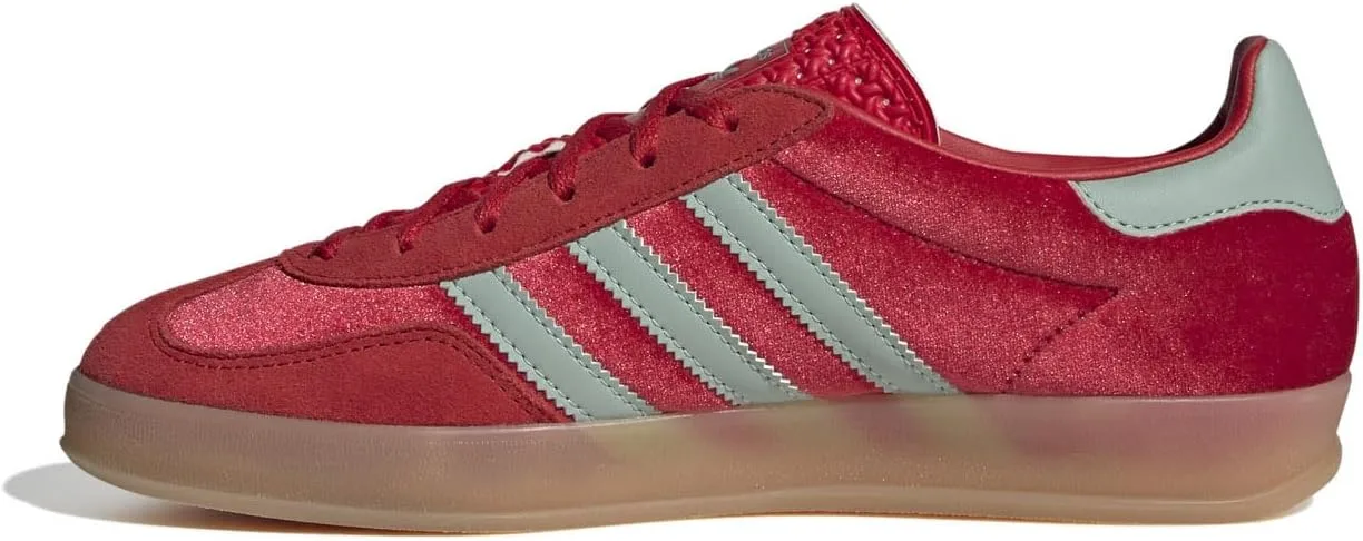 Мужские кроссовки Adidas Gazelle для дома, красный — фото 2