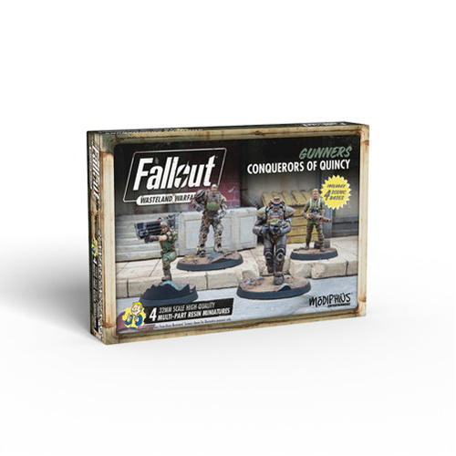 

Фигурки Fallout: Wasteland Warfare Gunners Conquerors Quinc