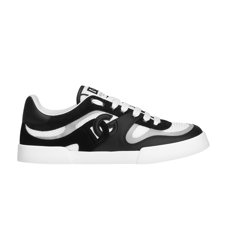 

Кроссовки Dolce & Gabbana Portofino 'White Black Reflective', черный