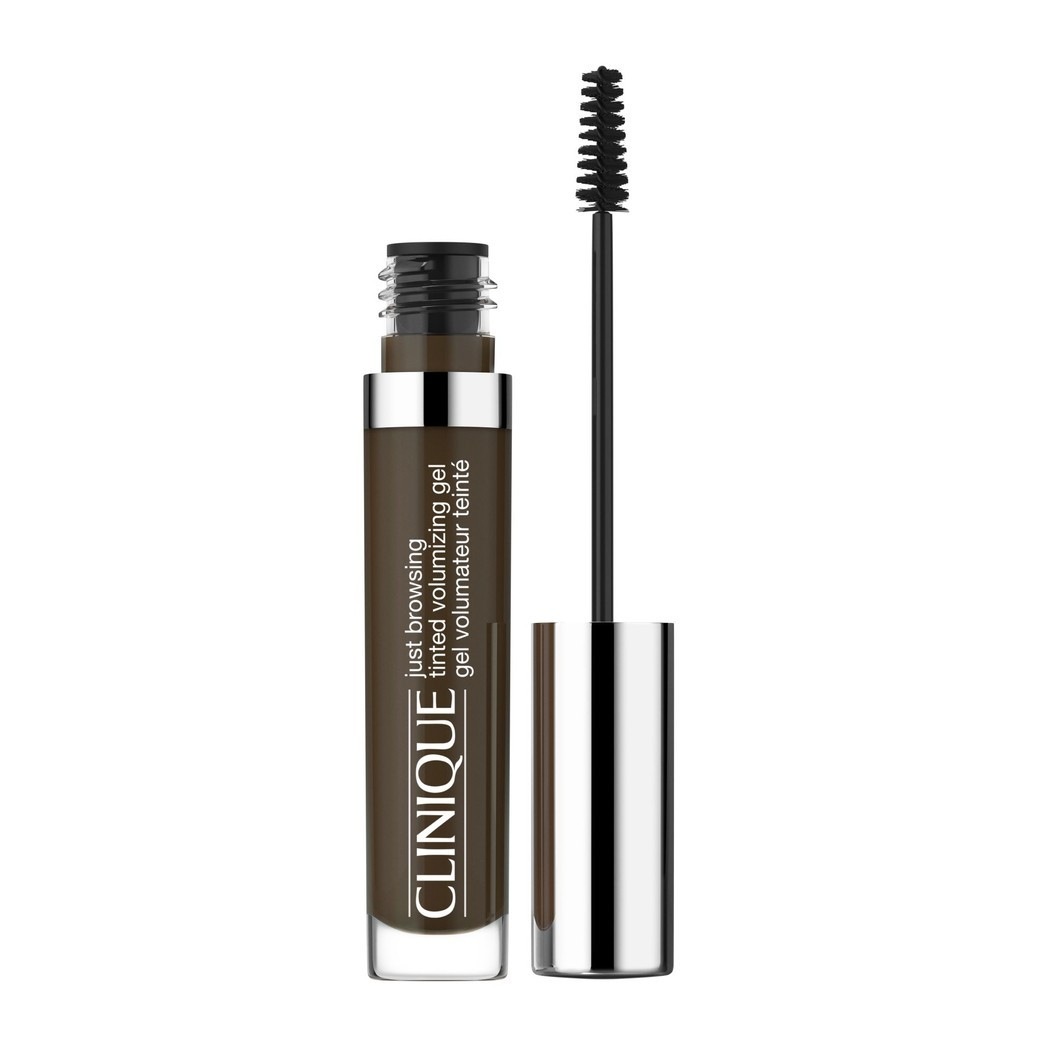 Гель для бровей just browsing tinted volumizing gel Clinique, ebony, объем 4.3 мл.