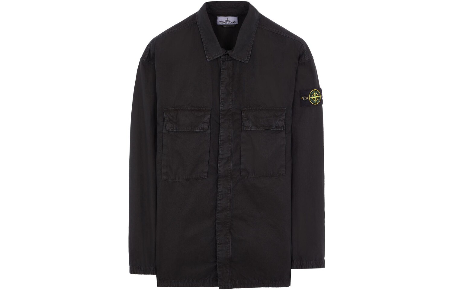 

Куртка мужская черная стираная Stone Island, черный