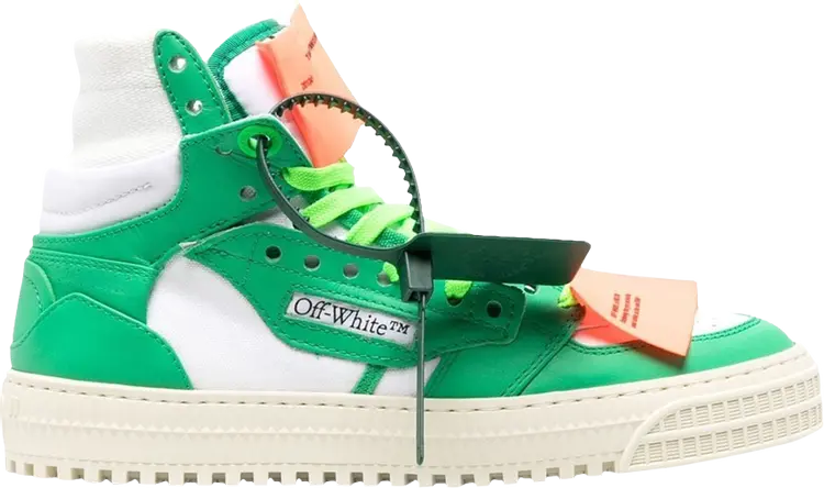 Кроссовки Off-White Wmns Off-Court 3.0 High 'Green White', зеленый