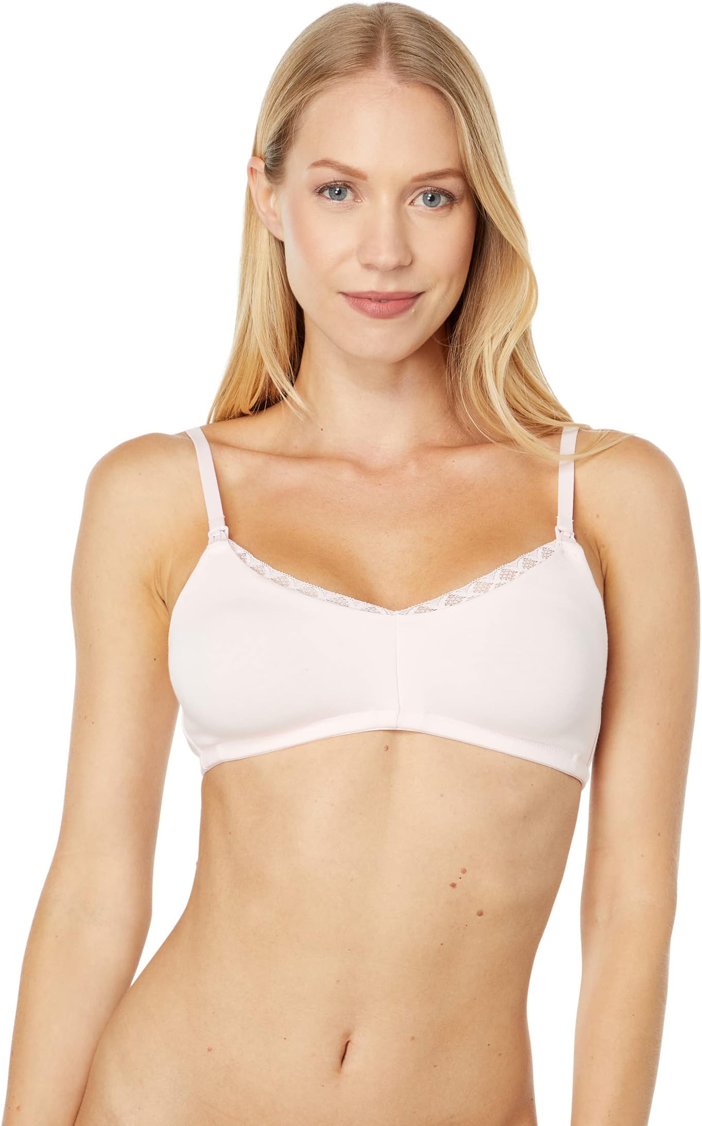 

Женский бюстгальтер для кормления Bliss Cotton без косточек 765058 Natori, Blushing Pink