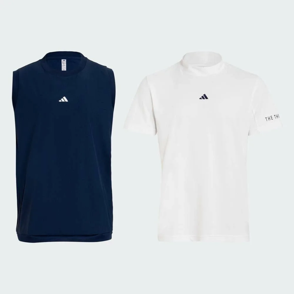 Футболка с коротким рукавом 2-в-1 Adidas, white