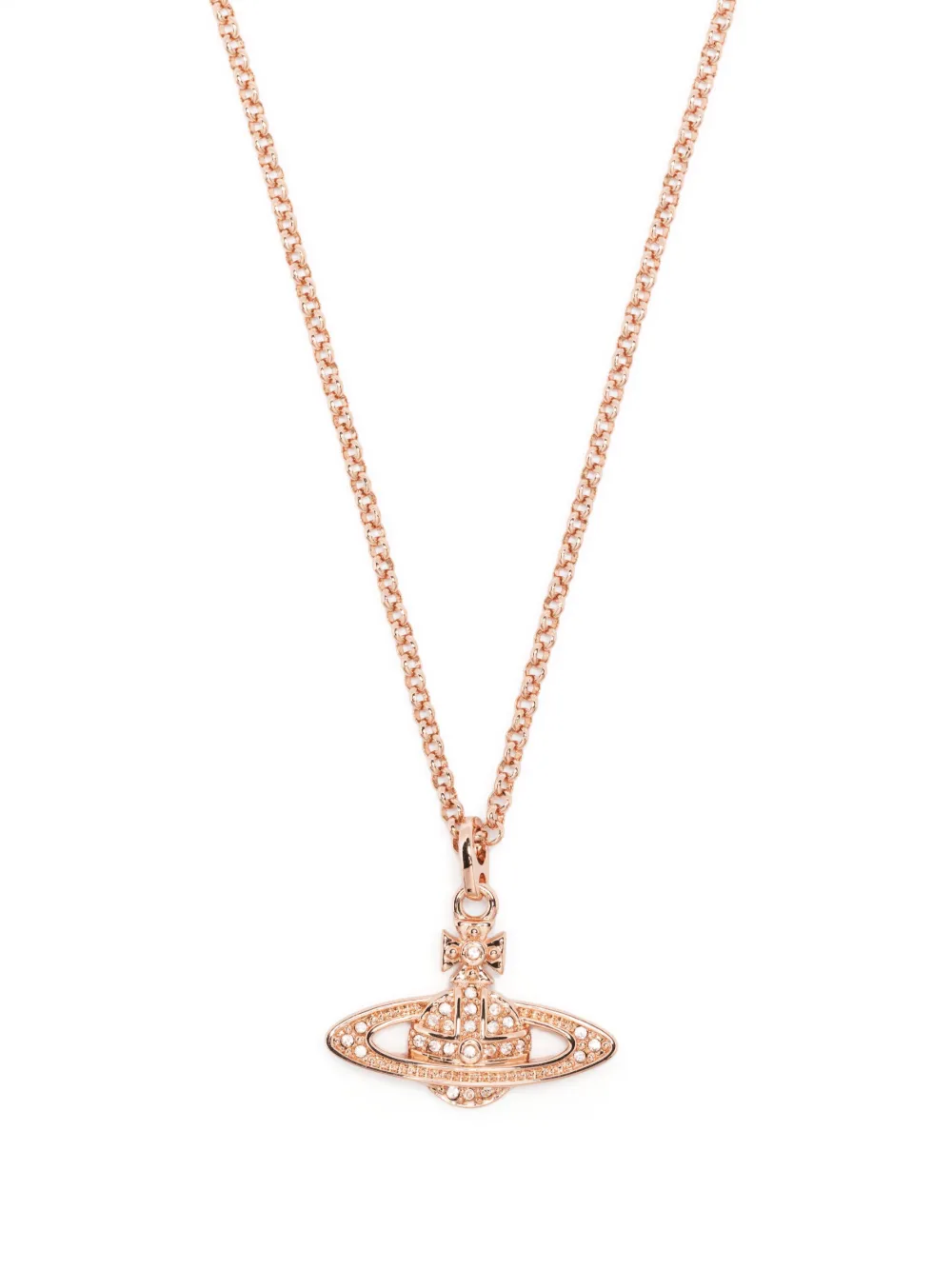 

Колье с подвеской Orb Vivienne Westwood, розовый