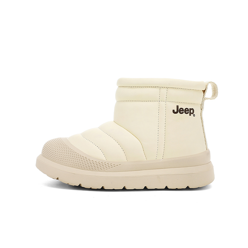 

Jeep Синтетические кожаные утепленные высокие детские снегоступы Anti Kick, устойчивые к истиранию и водонепроницаемые