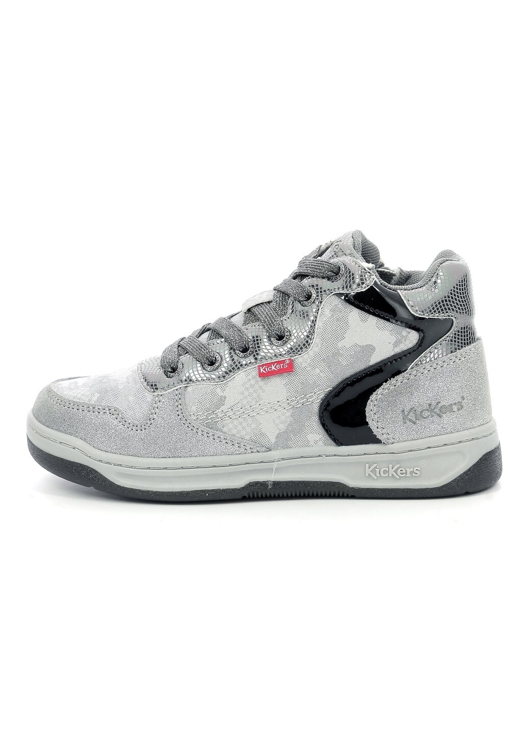 

Высокие кроссовки SNEAKERS HAUTES SYNTHETIQUE KICKLAX Kickers, цвет argent