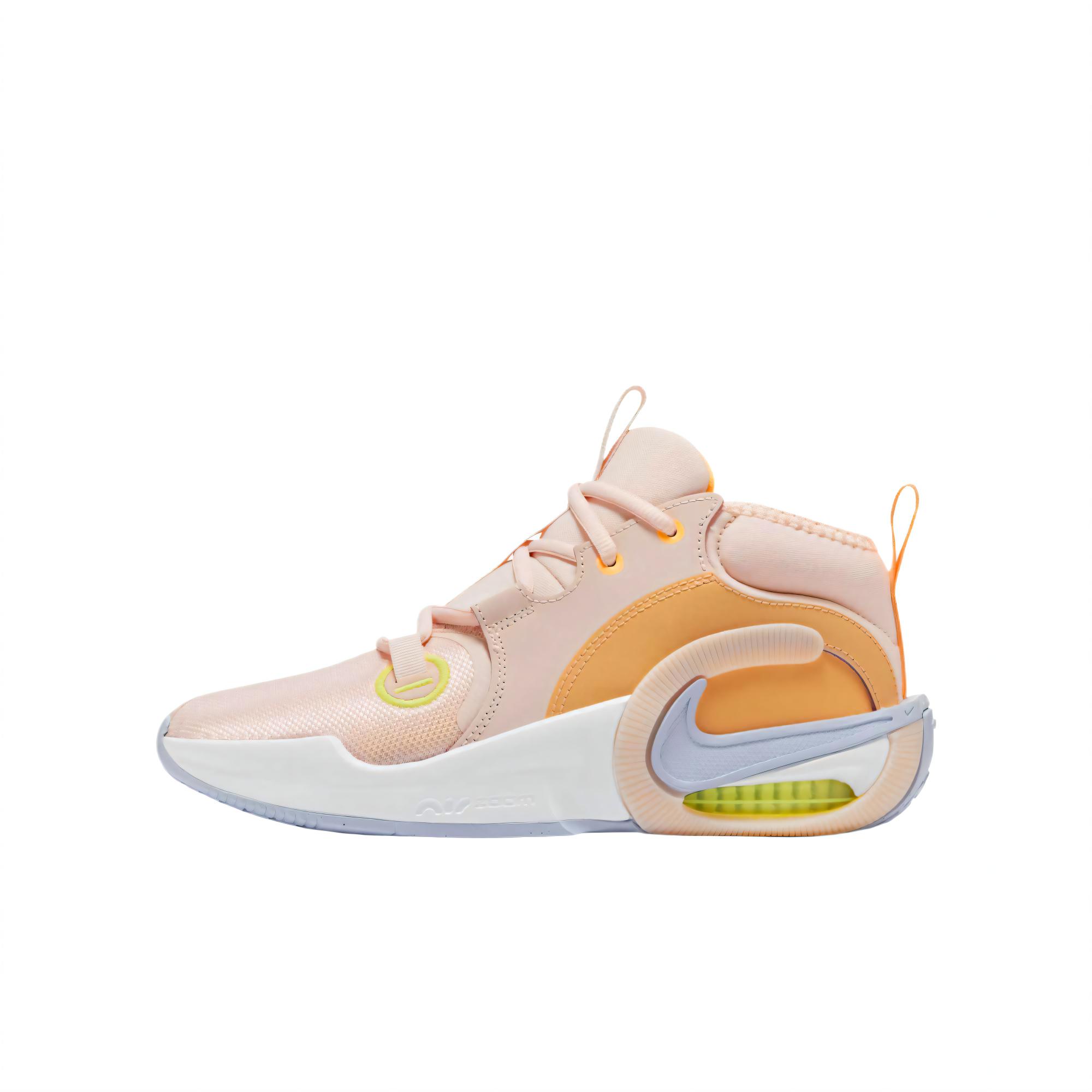 

Баскетбольные кроссовки Air Zoom Crossover 2 для детей Nike, розовый/кремовый/персиковый