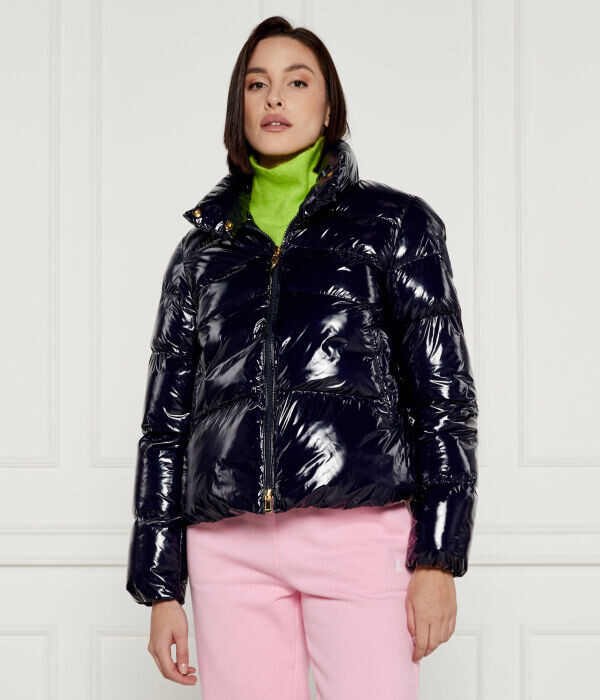 

Куртка женская Pinko утепленная с высоким воротником, синий