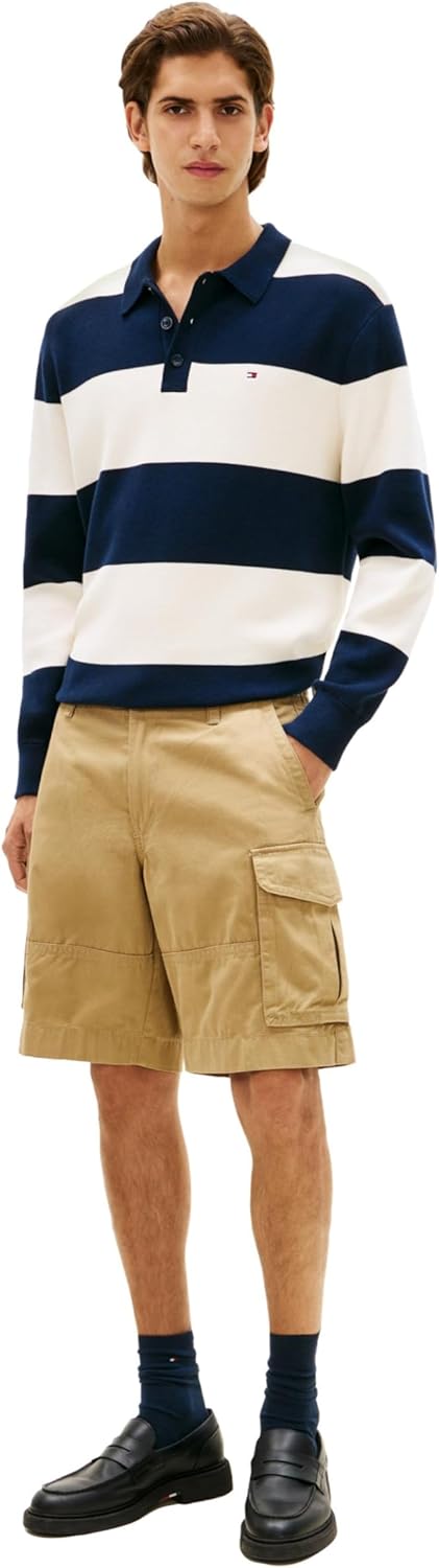 Мужские шорты-карго Tommy Hilfiger из эластичного хлопка с шестью карманами, Chino — фото 3