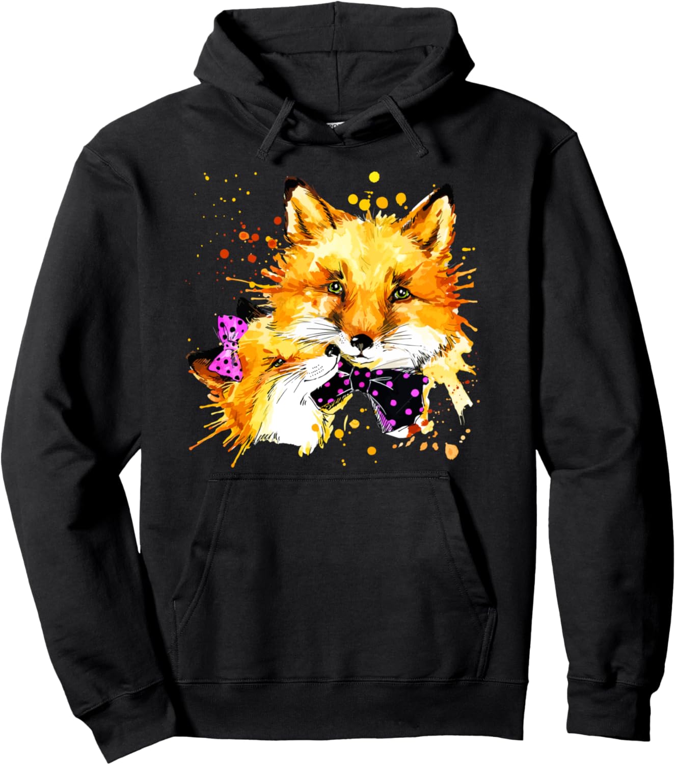 

Лиса, нарисованная от руки толстовка с изображением лисы Fox, Hand Drawn Fox, черный