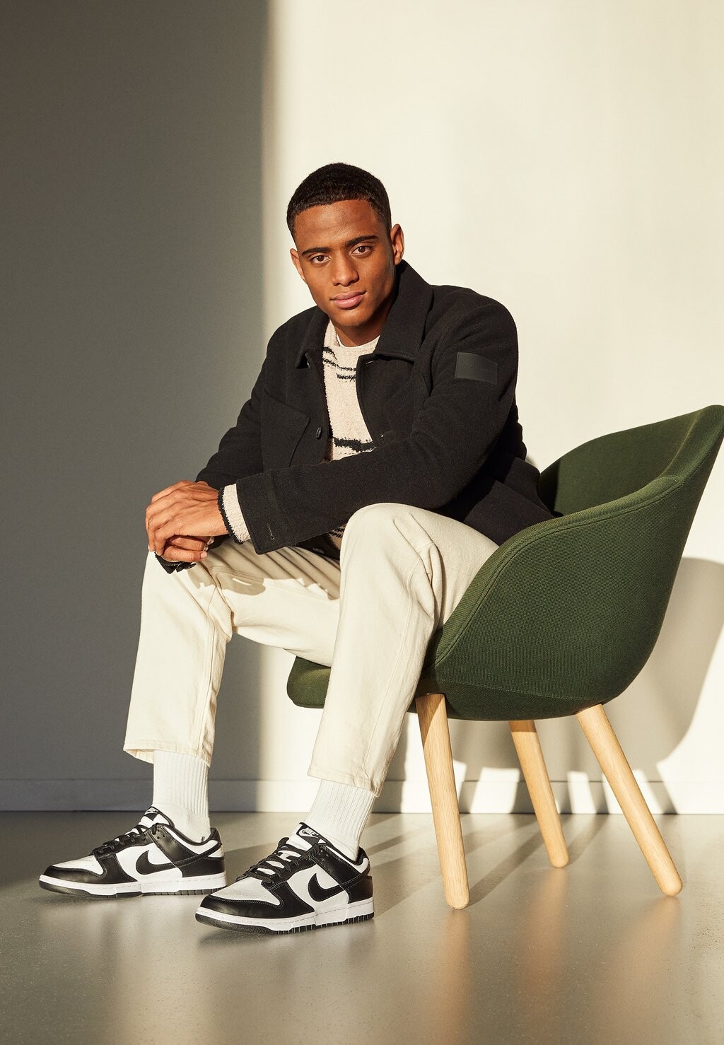 

Низкие кроссовки DUNK RETRO Nike, белый/черный