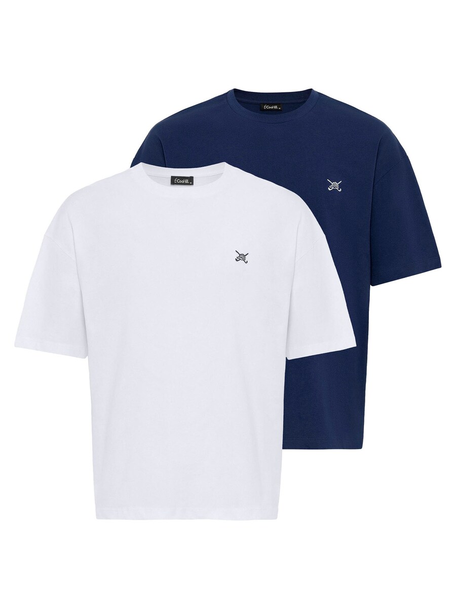 

Рубашка Cool Hill, цвет Dark blue/White