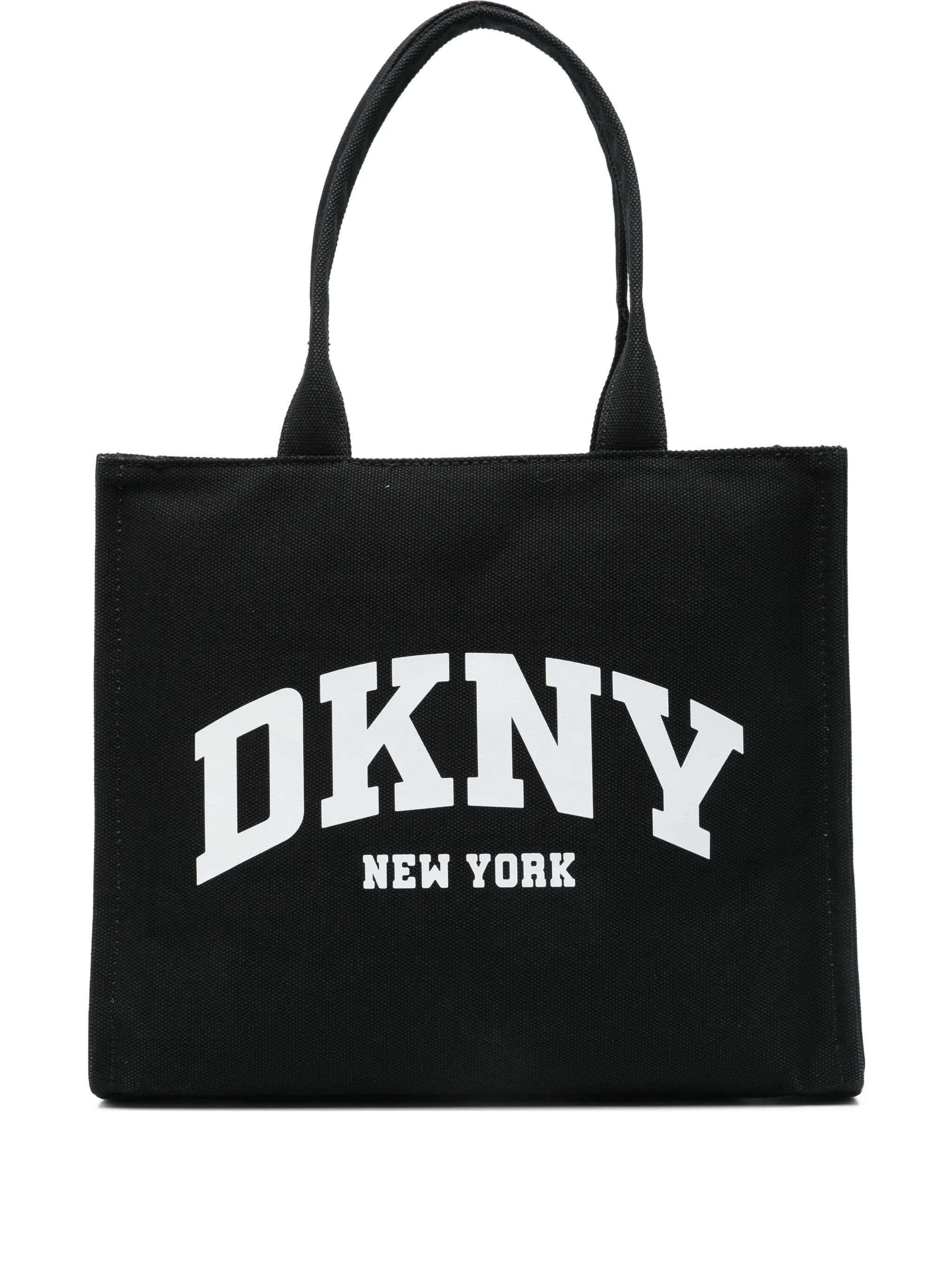 

Сумка-тоут среднего размера с логотипом Dkny, черный