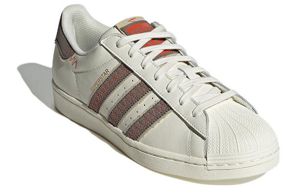 Кроссовки оригиналы суперзвезда Adidas, белый — фото 3