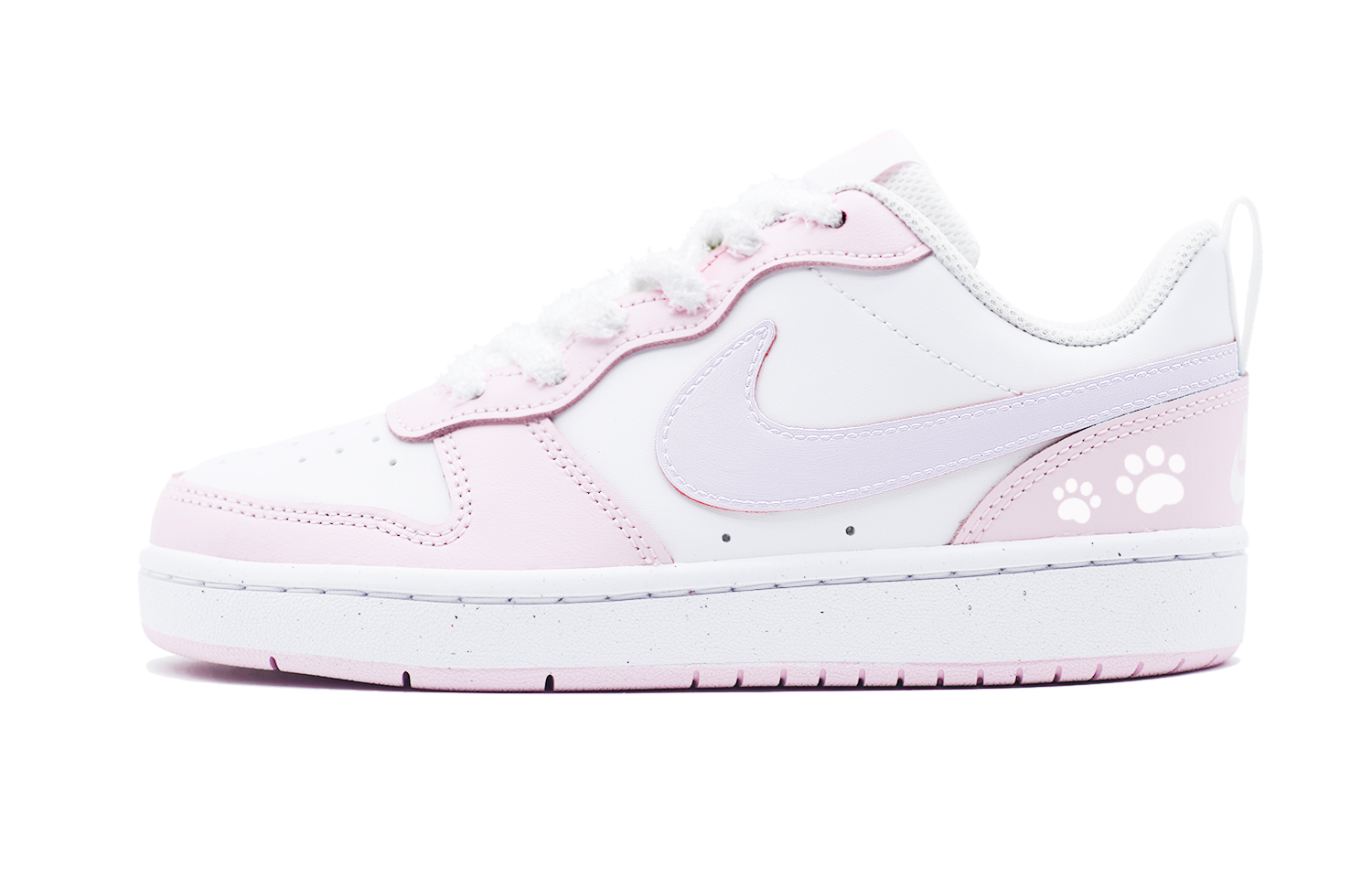 

Nike Кроссовки для скейтбординга Court Borough Star Moon Bubbles Low Top Kids' Pink Purple Teenagers