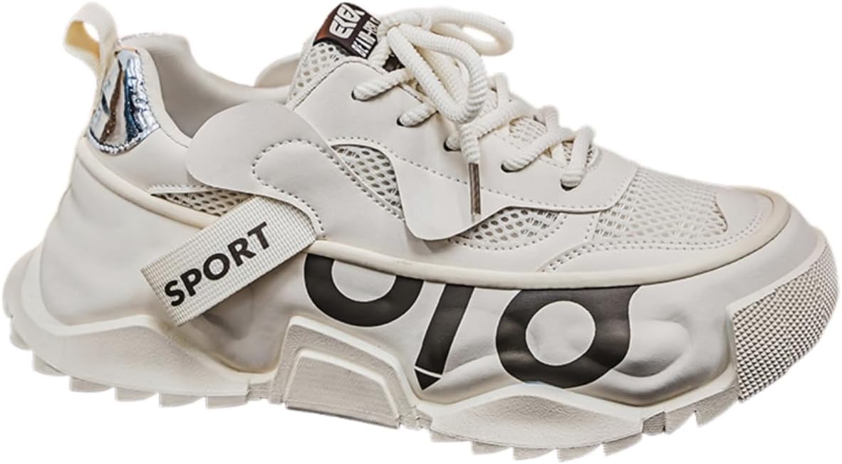 

Мужские кроссовки больших размеров, легкие, удобные и с нескользящей подошвой для улицы, с массивной подошвой и стильной разноцветной отделкой Lexamen