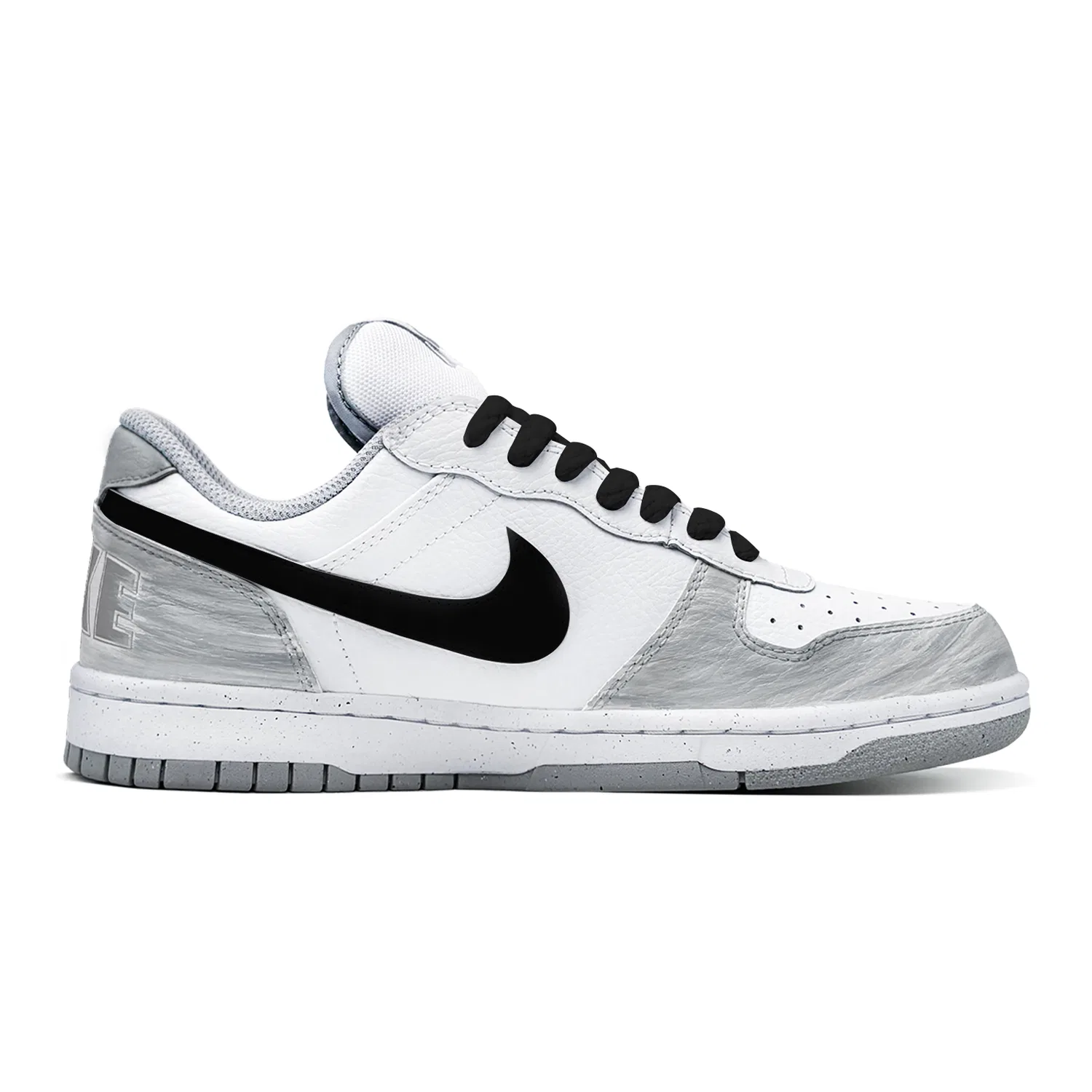 Кроссовки Nike Big Low Galaxy Black White — фото 4