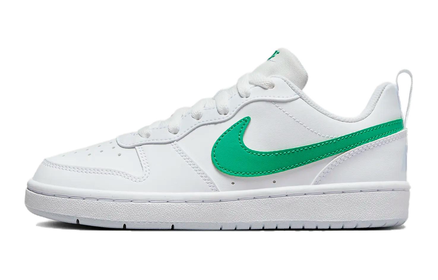 

Детские кроссовки для скейтбординга Nike Court Borough Low GS, White/Green