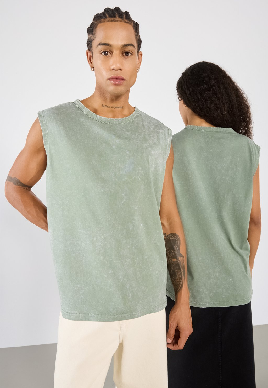 

Майка UNISEX YOURTURN, зеленый