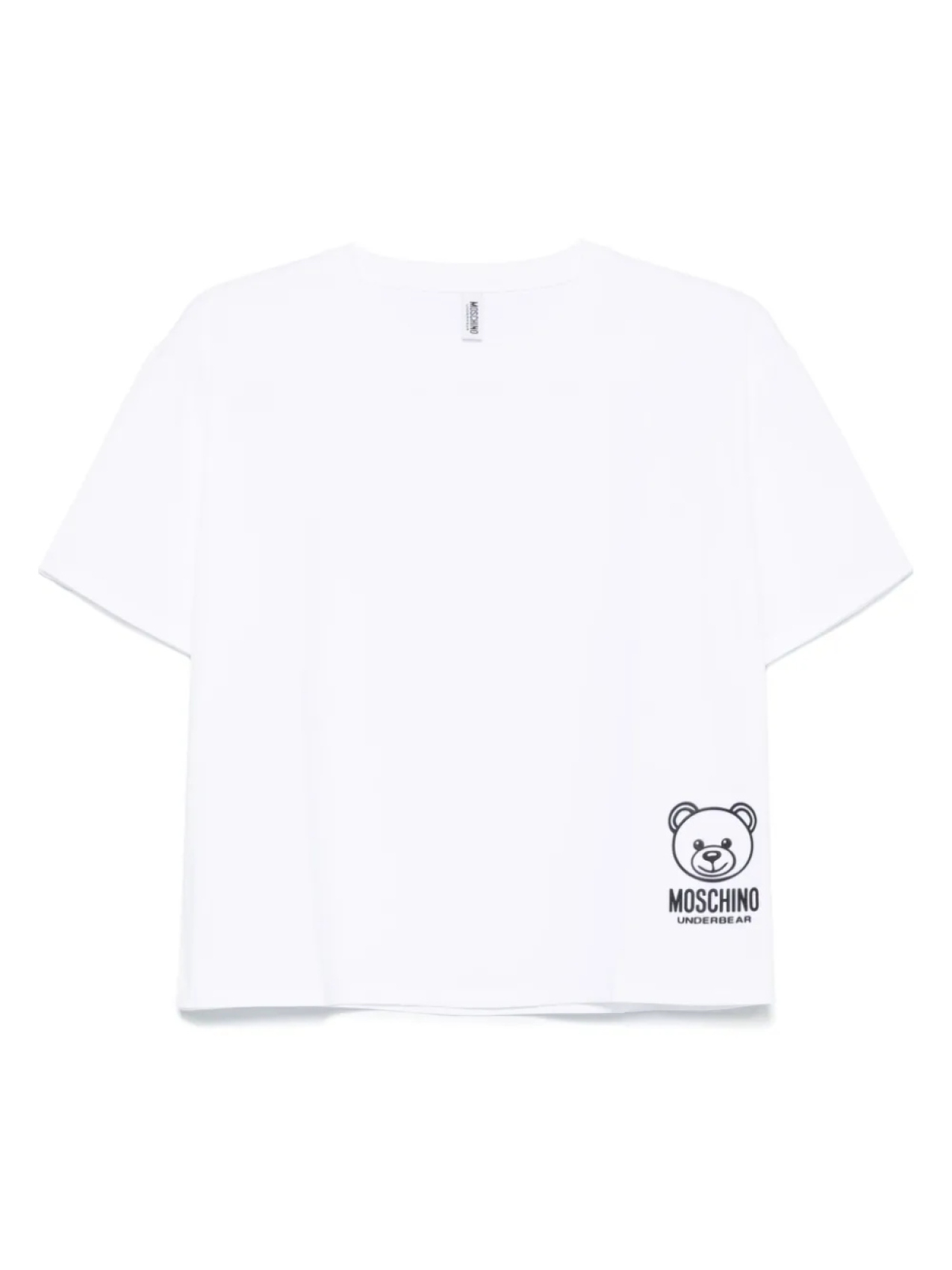 

Футболка с принтом Teddy Bear Moschino, белый