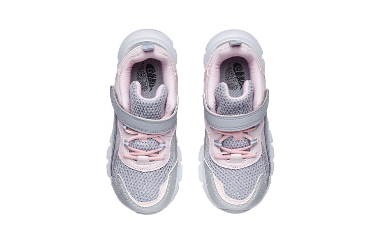 Кроссовки LINING YOUNG Kids Lifestyle Shoes PS Low-top Cloudy Grayish Purple/pale Pink — фото 4