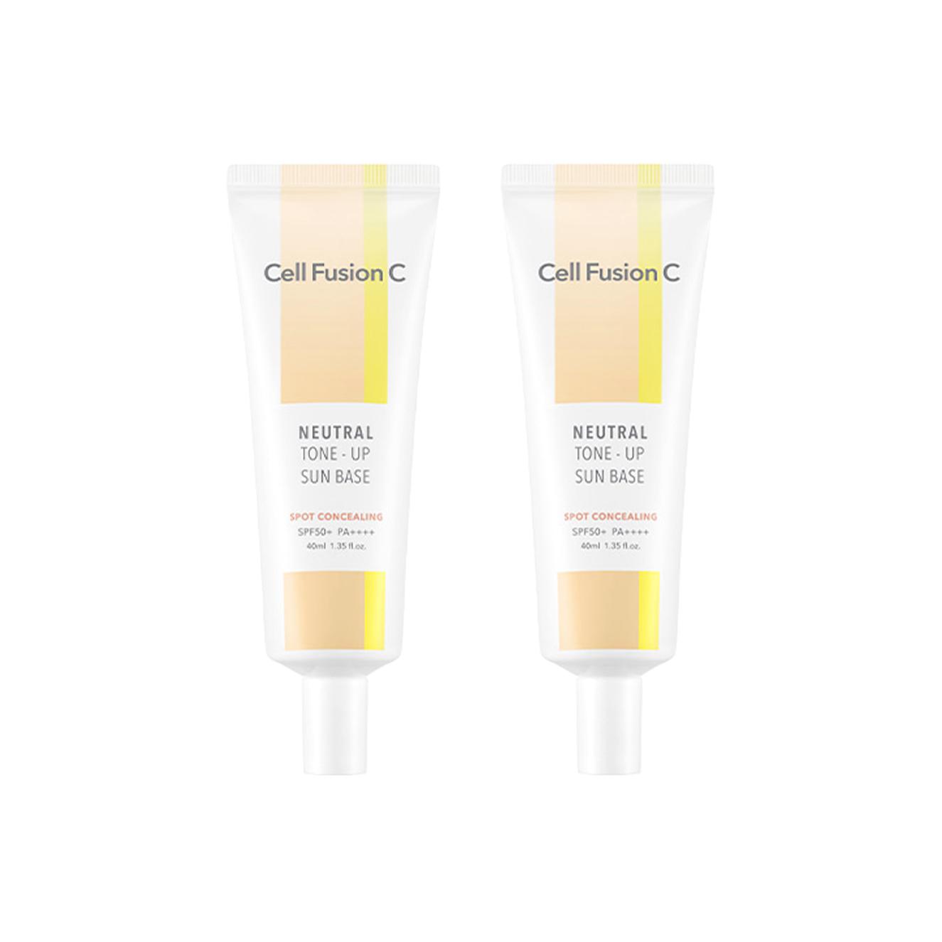 Осветляющий солнцезащитный лосьон SPF50+ 40мл Cell Fusion C — фото 2