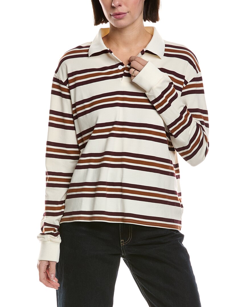 

Вязаная рубашка-поло SERENETTE, белый