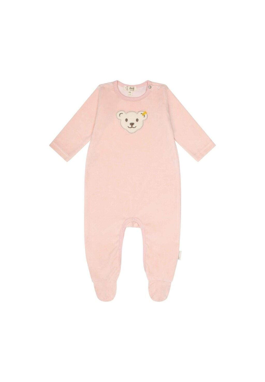 

Комбинезон STEIFF STRAMPLER BÄR LOGO DRUCKKNÖPFE Sanetta, цвет rosa