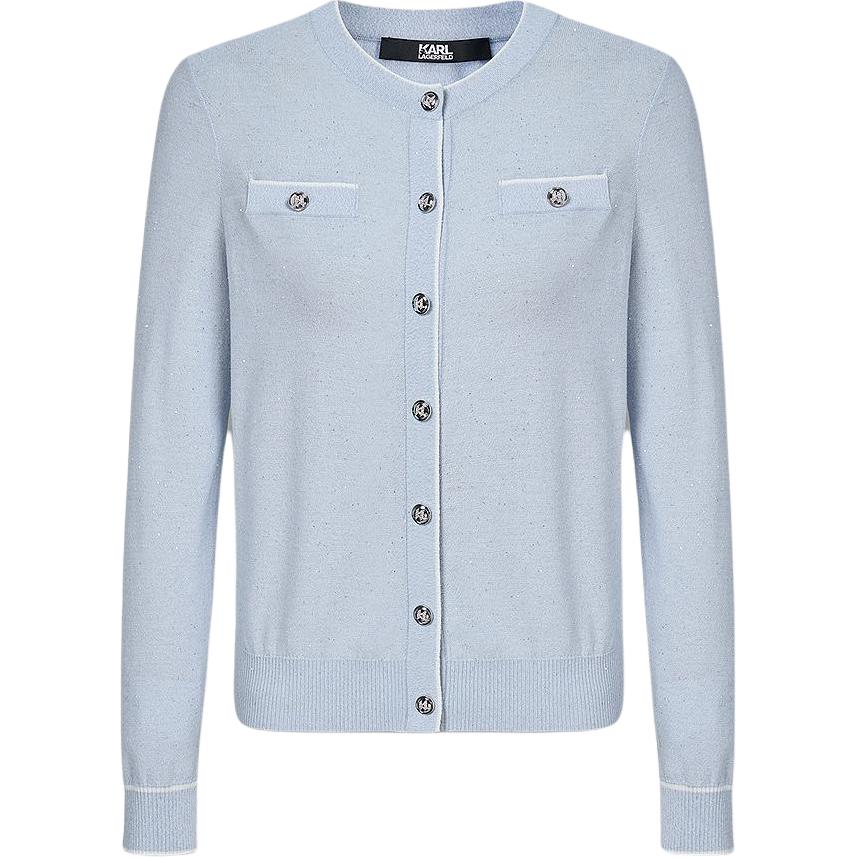 

Трикотаж KARL LAGERFELD FW25 для женщин KARL LAGERFELD / Karl Lagerfeld Jeans, синий