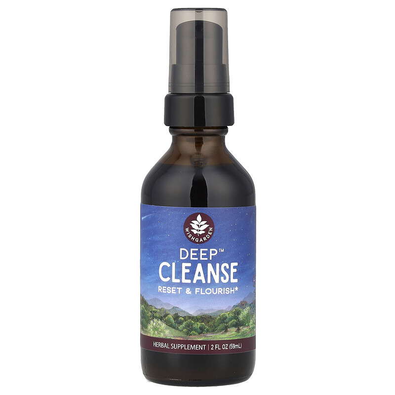 

WishGarden Herbs, Deep Cleanse, 59 мл (2 жидк. Унции)