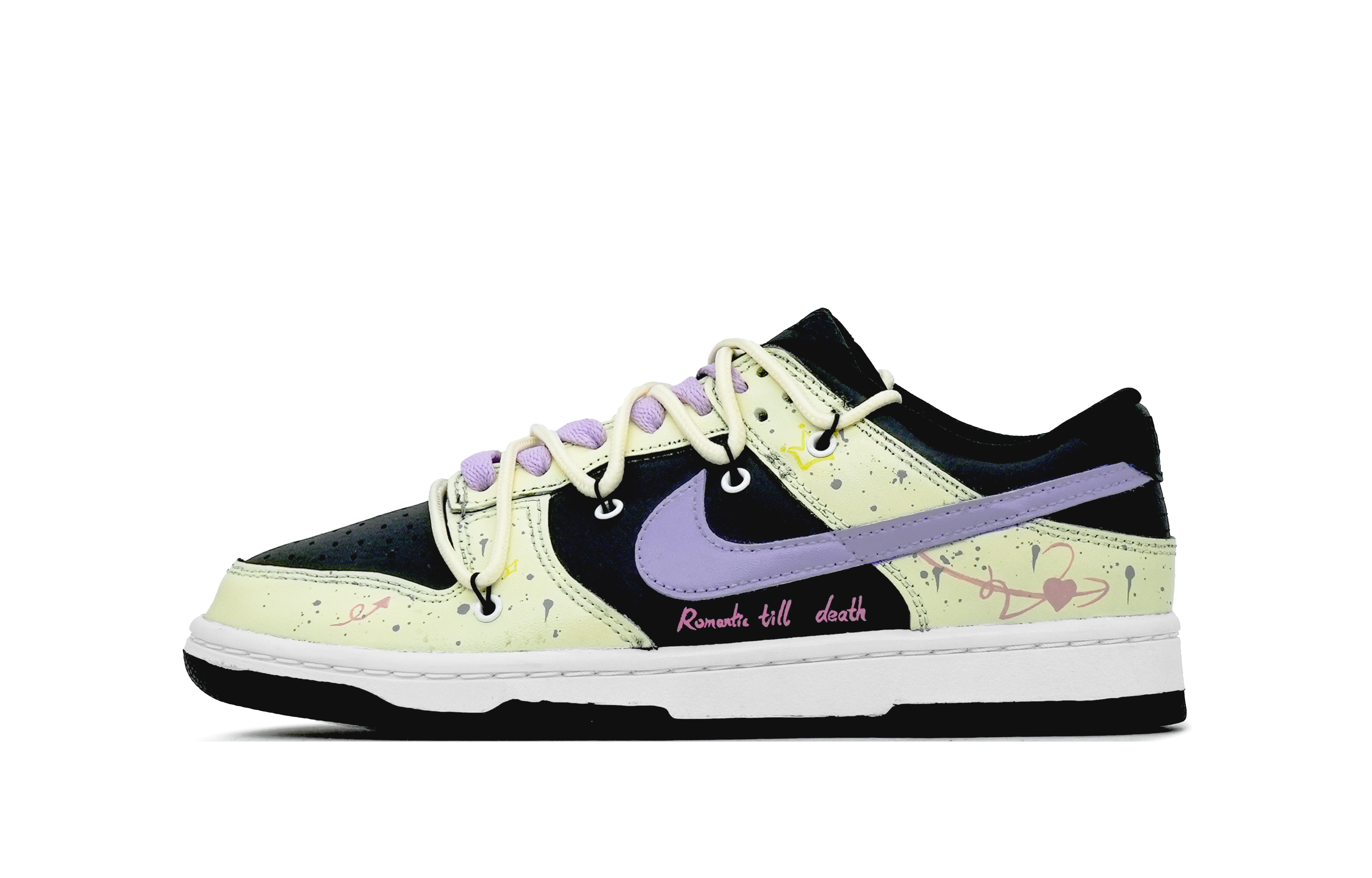 

Nike Кроссовки для скейтбординга Dunk, легкие, износостойкие, с низким верхом, мужские, желто-черные