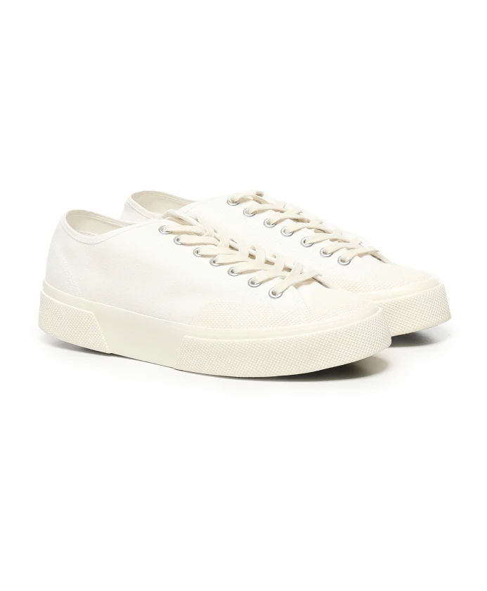 Кроссовки из парусины с резиновой подошвой Superga, бежевый — фото 2