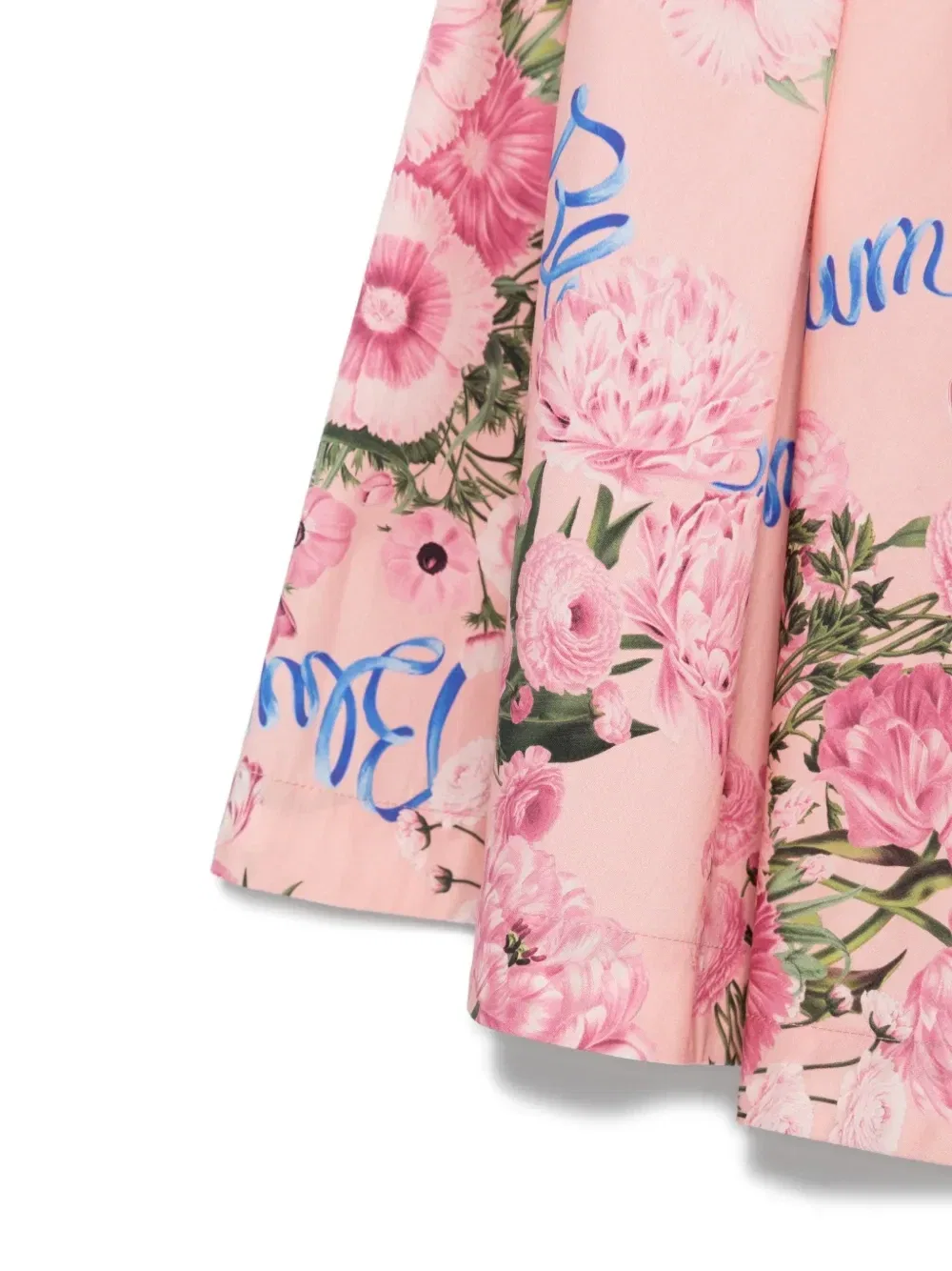 Юбка с цветочным принтом Miss Blumarine, розовый — фото 3