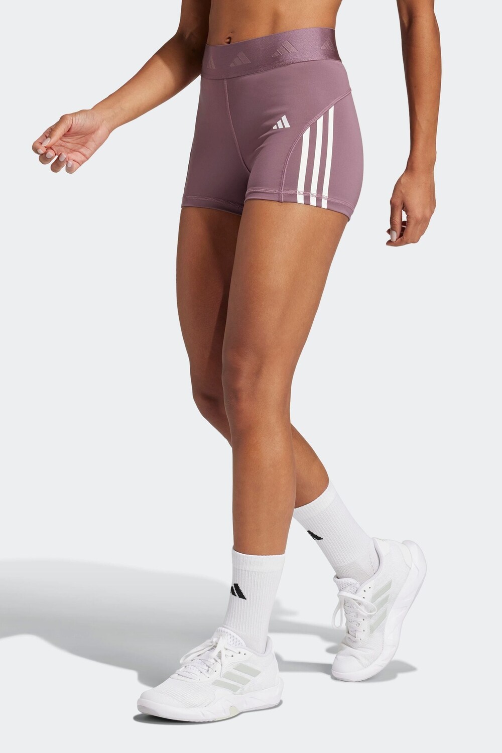 

Короткие леггинсы Hyperglam Adidas, фиолетовый