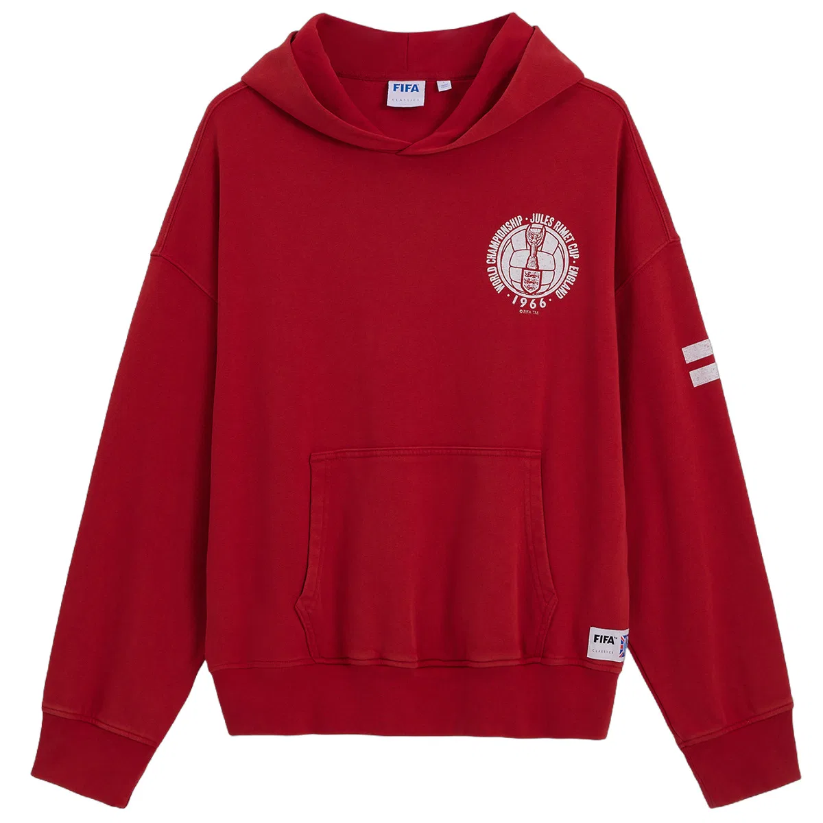 Свитшот женский с капюшоном GAP Red