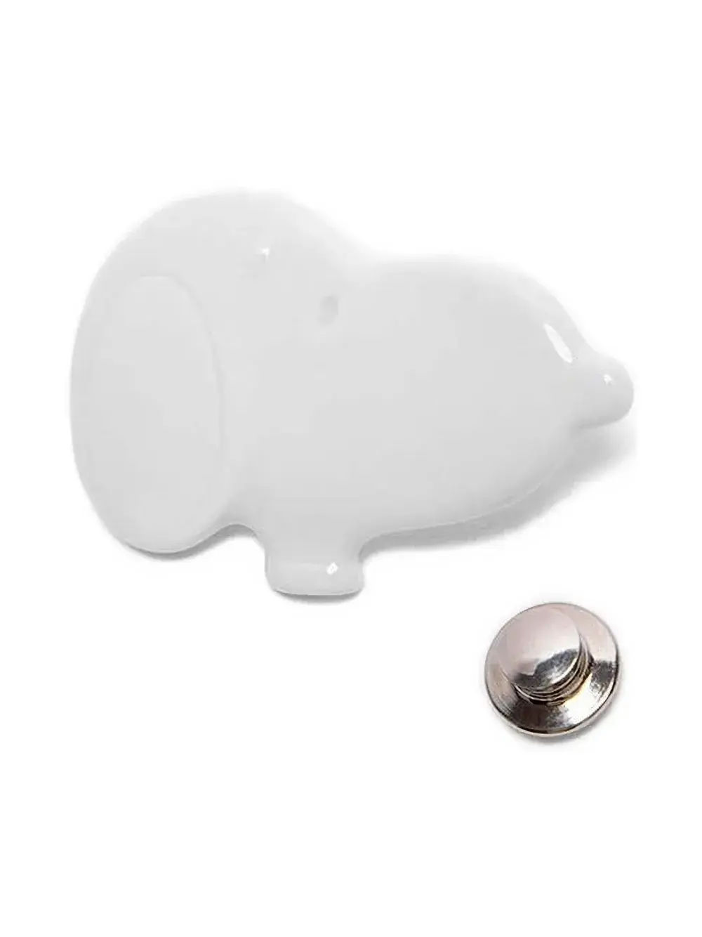 

Значок X Peanuts с головой Снупи Andres Gallardo, белый