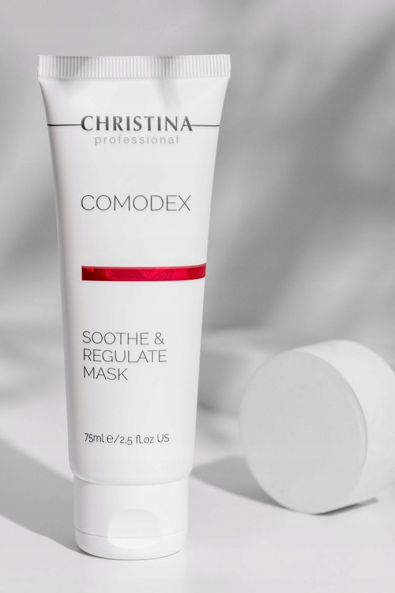 Маска для лица Christina — Comodex, Soothe&Regulate Mask, Успокаивающая и регулирующая, 75 мл — фото 3